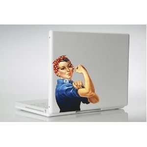  Rosie the Riveter Vinyl Laptop Decal Macbook Sticker 