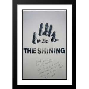 The Shining 32x45 Framed and Double Matted Movie Poster   Style D 