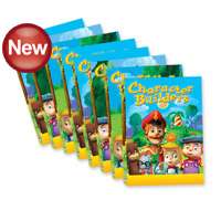 Character Builders 8 DVD Complete Set, Age 2 7 years  