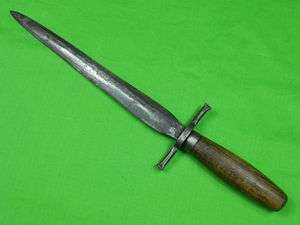Antique Old US 18 Century Huge Fighting Knife Dagger  