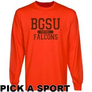  Bowling Green State Falcons Custom Sport Long Sleeve T shirt 