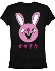 Sucker Punch Pink Bunny Juniors T shirt