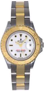 Rolex Ladies Yacht Master 2 Tone Watch 169623 White Dial  