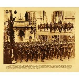   National Guard Victory Arch Parade Fighting Irish   Original