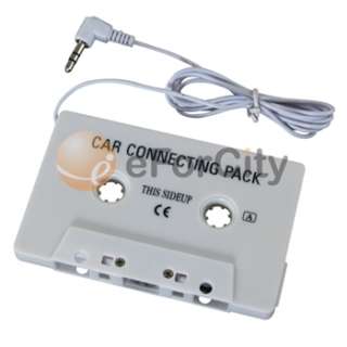 Car Cassette Tape Adapter For  CD Player iPhone iPod  
