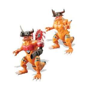  Digimon Action Figure GeoGreymon   RiseGreymon Toys 
