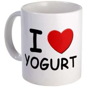 love yogurt Natural Mug by  