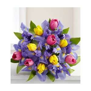  Flowers by 1800Flowers   Fanciful Tulip and Iris Bouquet 