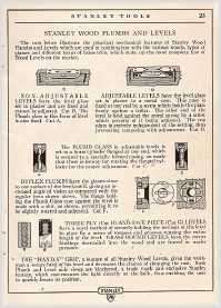 1929   Stanley Tool Catalog