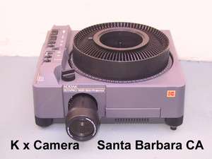 Kodak Ektapro 9000 Slide Projector / lens / tray  