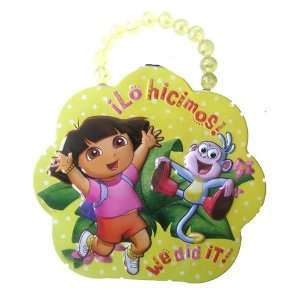   Dora the Explorer Tin Box/Tin Purse Bead Handle Yellow Toys & Games
