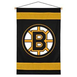 NHL Boston Bruins   Hockey Team Logo Wall Hanging Decor Accent:  
