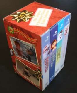 NEW Boxed VHS Classic Christmas Set Frosty Rudolph ETC  