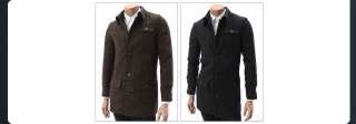happy lighter Mens Casual Best Wool Blends Coat Collection (003 