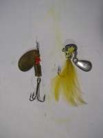Antique/Vintage Spinner Baits Fishing Lures  