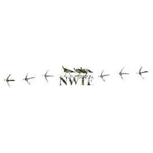  Nwtf Windshield Decal White Easy Apply Remove 5 Year Vinyl Material 