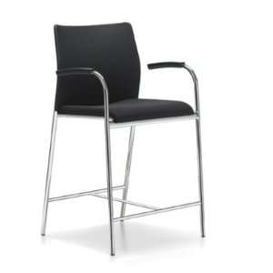Keilhauer Flit 3814 Cafeteria Dining Mesh Counter Bar Stool Chair with 
