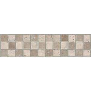  Stone Checker Listello 3 x 12 Tile Accent