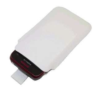  iTALKonline WHITE Quality Slip Pouch Protective Case Cover 