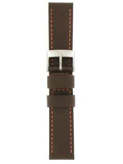 Swiss Army Ambassador Brown Leather 21mm watchband 046928960033  
