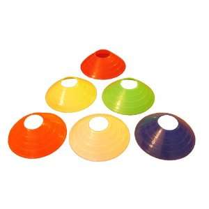  Yellow Disc Cones   Set of 10