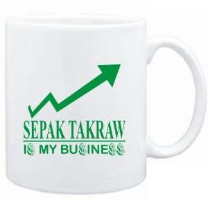  Mug White  Sepak Takraw  IS MY BUSINESS  Sports 