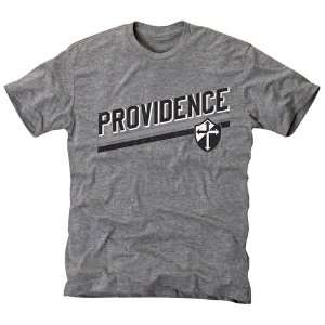 Providence Friars Rising Bar Tri Blend T Shirt   Ash  