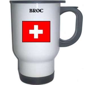 Switzerland   BROC White Stainless Steel Mug