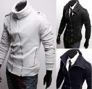 Mens Slim Fit Casual Stylish Outwear Coat Trench h041  