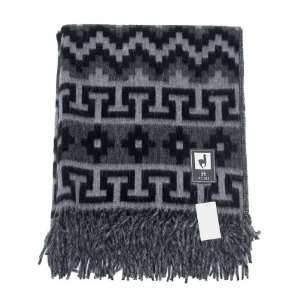  Ethnic Alpaca Wool Throw Blanket Inca Indio Geometric 