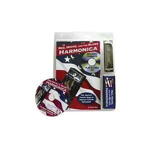   , White, and the Blues Harmonica Softcover with CD