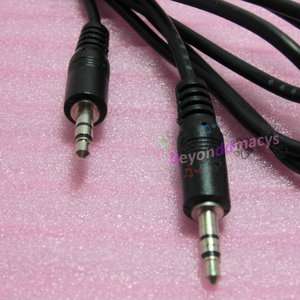   5mm Male to Male Stereo Audio AUX Extension Cord Cable 1.4M  