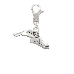  Winged Shoe Mascot Clip On Charm Arts, Crafts & Sewing