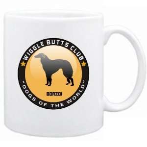 New  Borzoi   Wiggle Butts Club  Mug Dog 