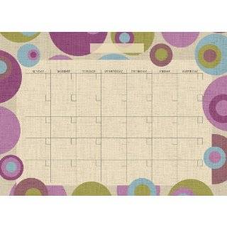   & Stick Twister Dry Erase Monthly Calendar with Marker by Brewster