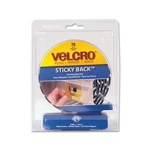  VEK90089 Velcro® ROLL,DOT,75 ST,BK
