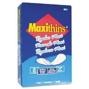 Hospital Specialty Co. Maxi Thin Sanitary Napkins, 100/Carton (MT4FS)