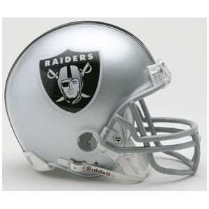   Oakland Raiders VSR4 Riddell Mini Football Helmet: Sports & Outdoors