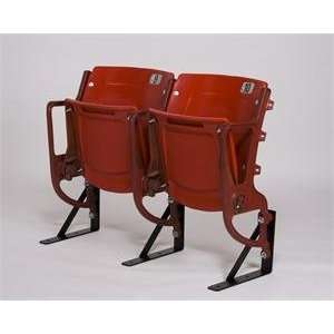 Old Busch Stadium Memorabilia Stadium Seats   Set of 2 (Cardinal color 