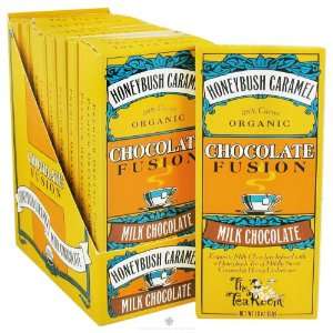 The Tea Room Organic Honey Caramel Milk Chocolate Bar 1.8 oz. (Pack of 