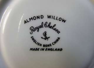 Royal Chelsea Almond Willow Teacup and Saucer  