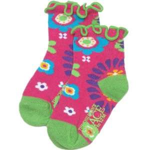    The Childrens Place Girls Flower Socks Sizes 6m   4t Baby