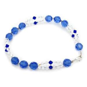   by Dragonheart   20cm   Sapphire Blue and Clear Dragonheart Jewelry