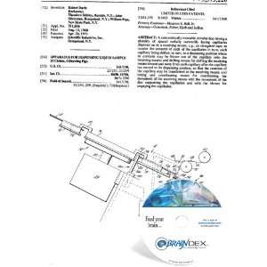   Patent CD for APPARATUS FOR DISPENSING LIQUID SAMPLE 