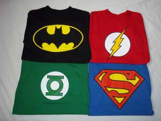 Shirt DC Comics Batman Flash Green Lantern Superman  