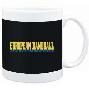  Mug Black European Handball ATHLETIC DEPARTMENT  Sports 
