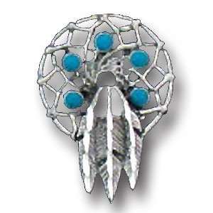 Collector Pin   Indian Feathers 