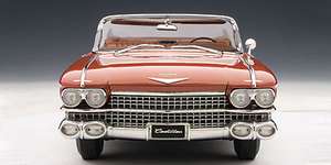CADILLAC CONVERTIBLE SERIES 62   LIGHT METALLIC BROWN in 118 scale by 