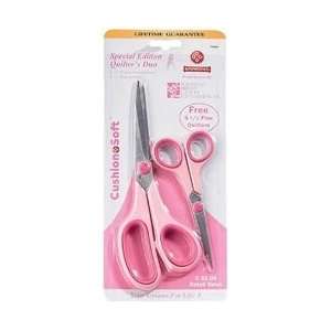   Scissors W/free Scissor Clip Strip Pink Cushion Mundial Arts, Crafts