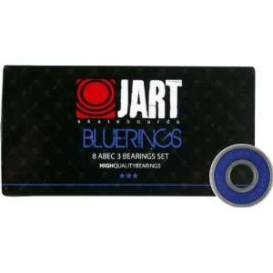  Jart Abec 3 Blue Bearings Skateboarding Bearings Sports 
